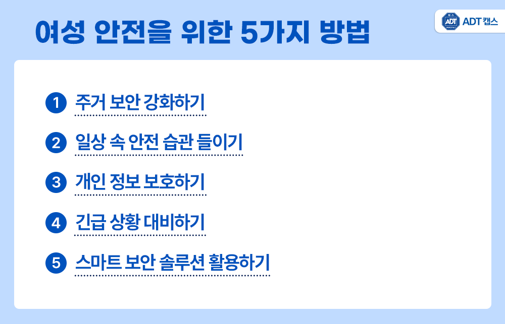 여성 1인가구, 현관 CCTV, 캡스홈 도어가드, 스토킹 대처